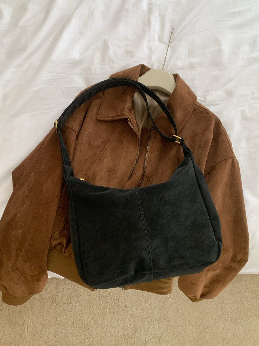 Matte Vintage Crossbody Tote Bag Large Capacity view 5