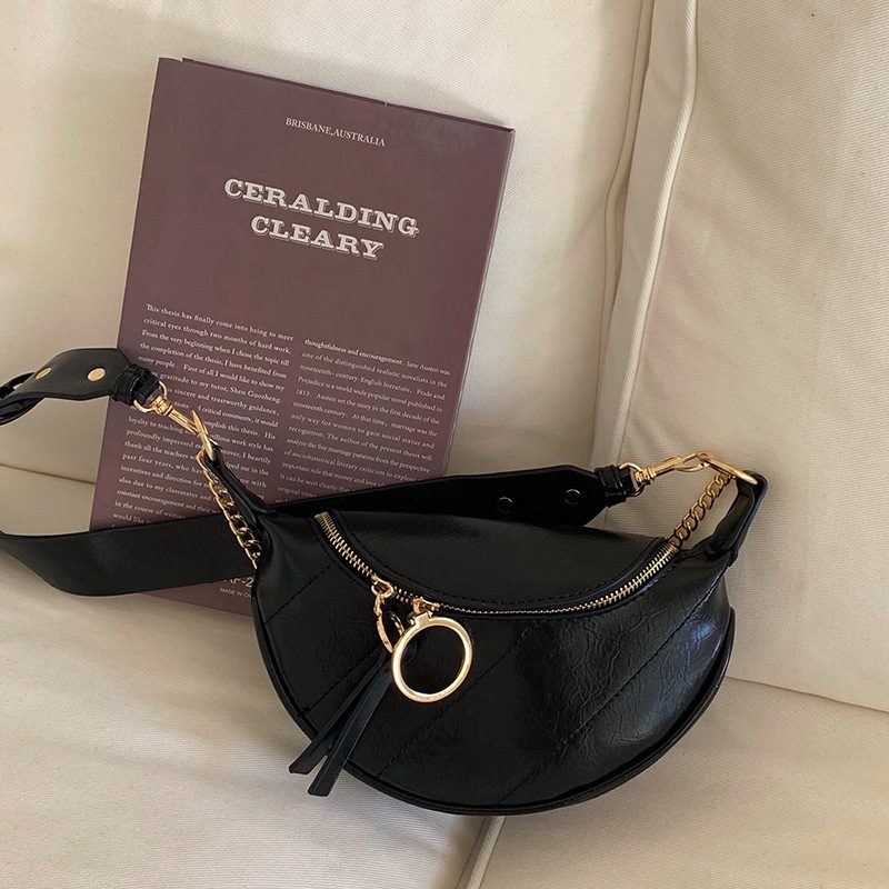 Chain Waist Chest Crossbody Bag Casual