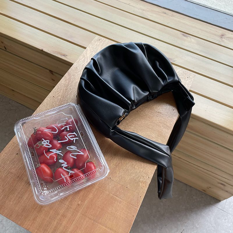 Soft Pleated Dumpling Crossbody Bag view 6