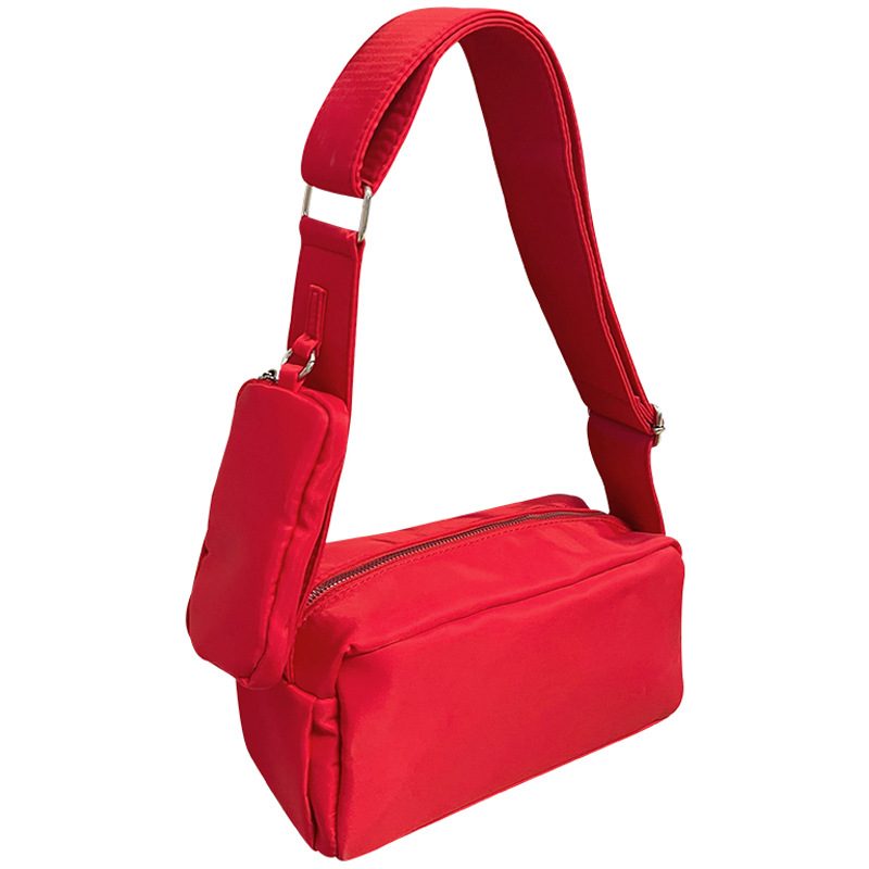 Red Toast Square Crossbody Underarm Bag view 5