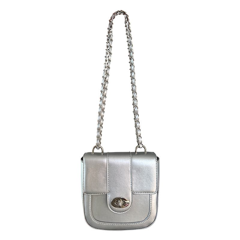 Chain Saddle Shoulder Underarm Bag view 5