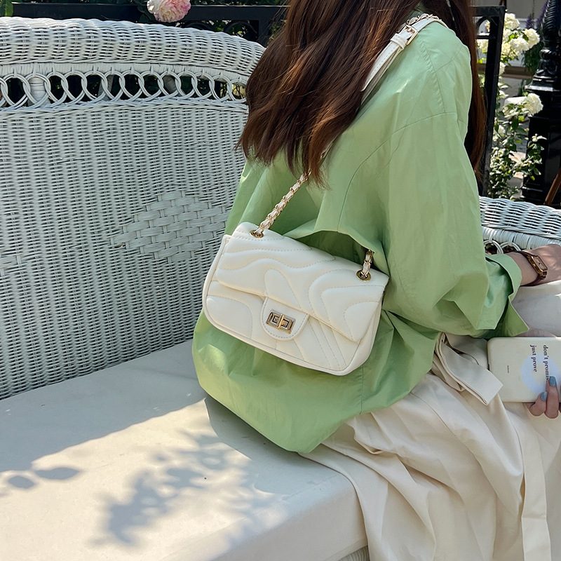 Quilted Chain Mini Crossbody Bag view 6