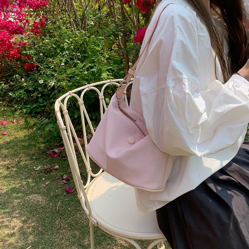 Lightweight Nylon Dumpling Crossbody Bag view 3