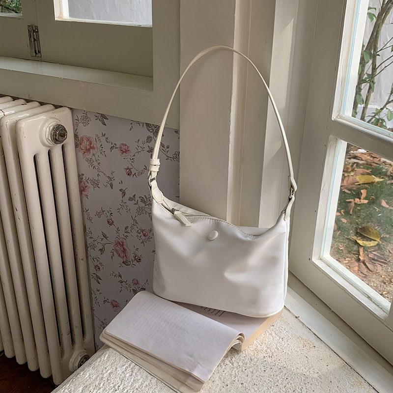 Lightweight Nylon Dumpling Crossbody Bag view 7