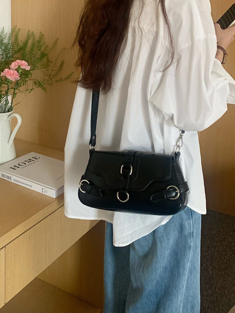 Moto Biker Shoulder Crossbody Bag view 4