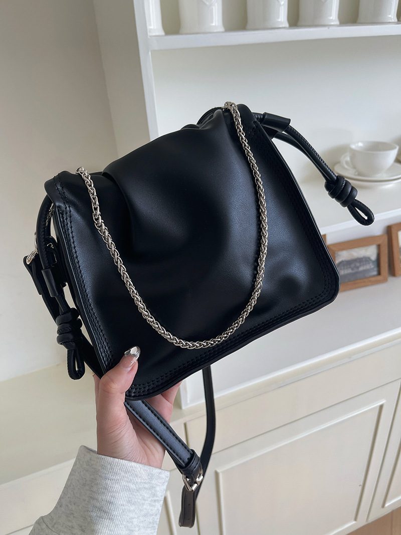Ruched Shoulder Crossbody Bag