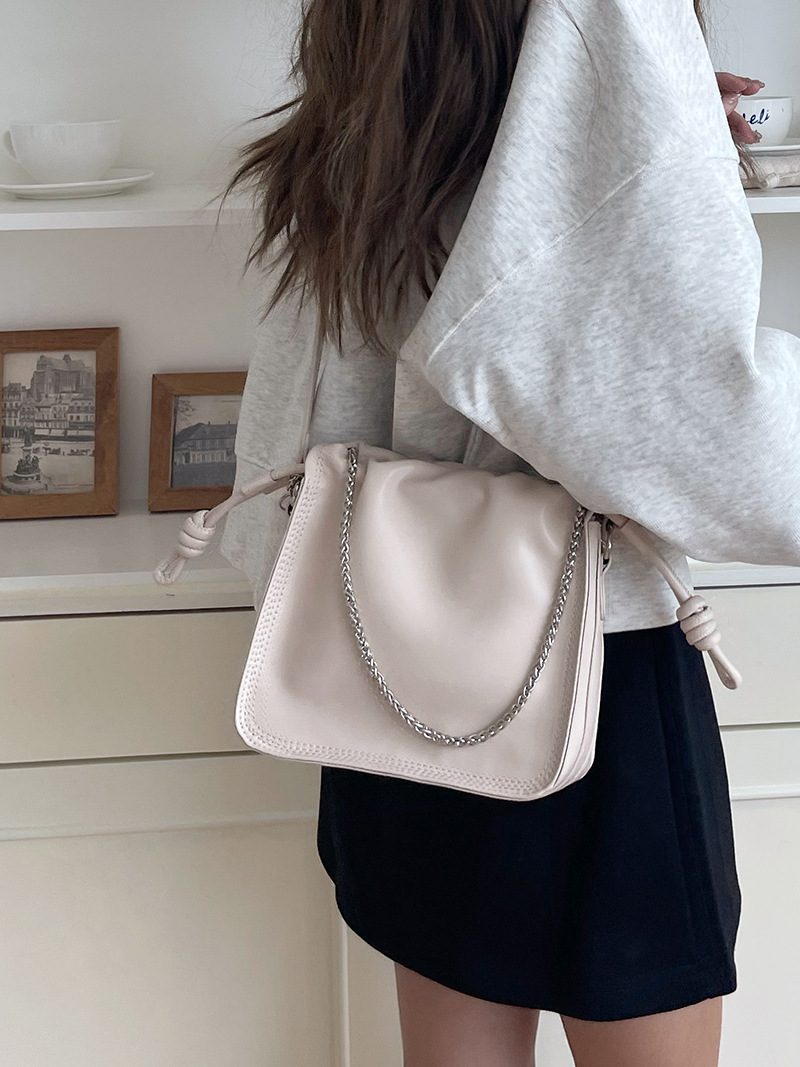 Ruched Shoulder Crossbody Bag view 8