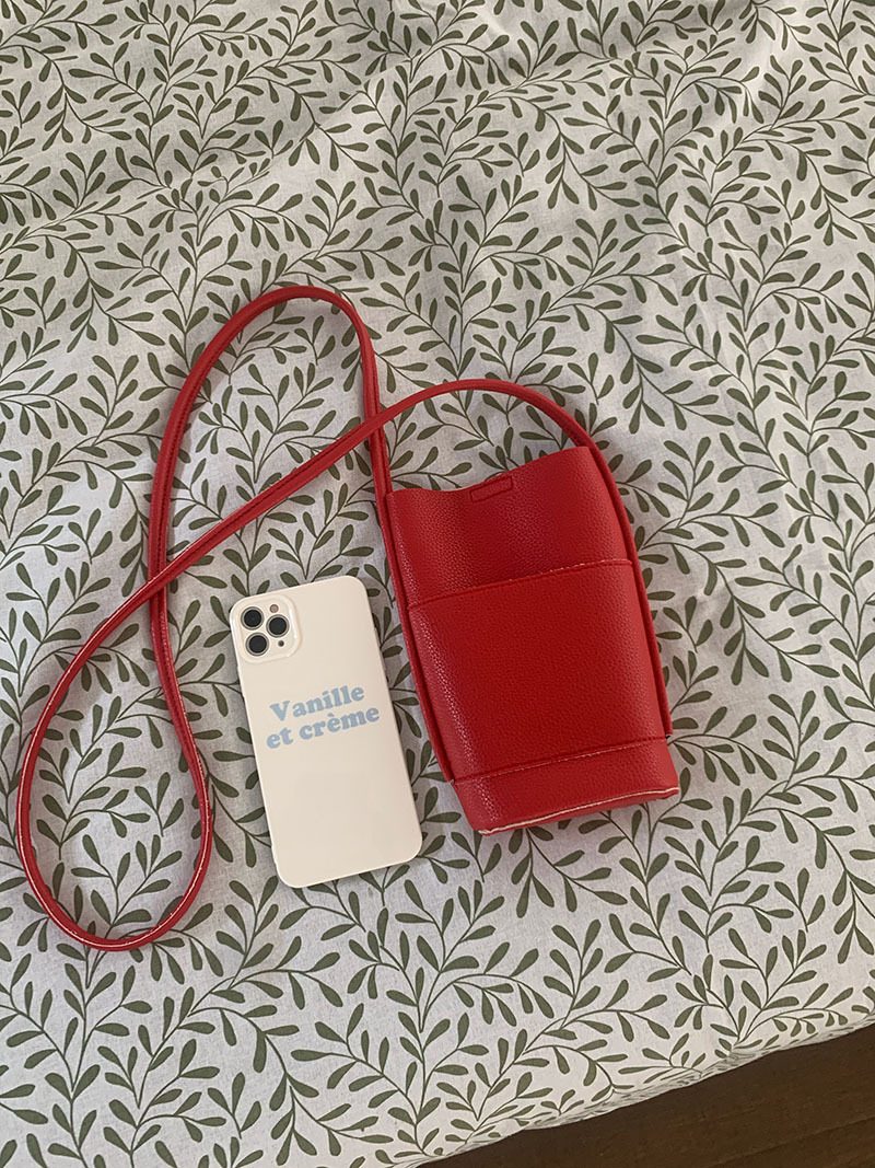 Soft Leather Mini Phone Crossbody Bag view 8