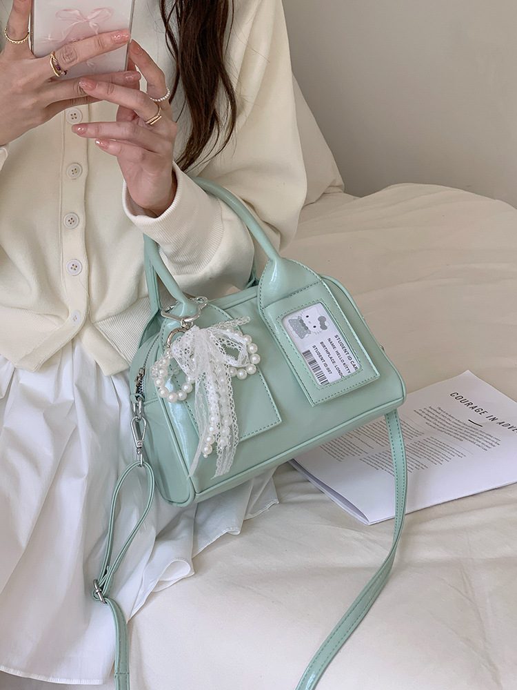Women's Sweet Bowling Pillow Crossbody Bag