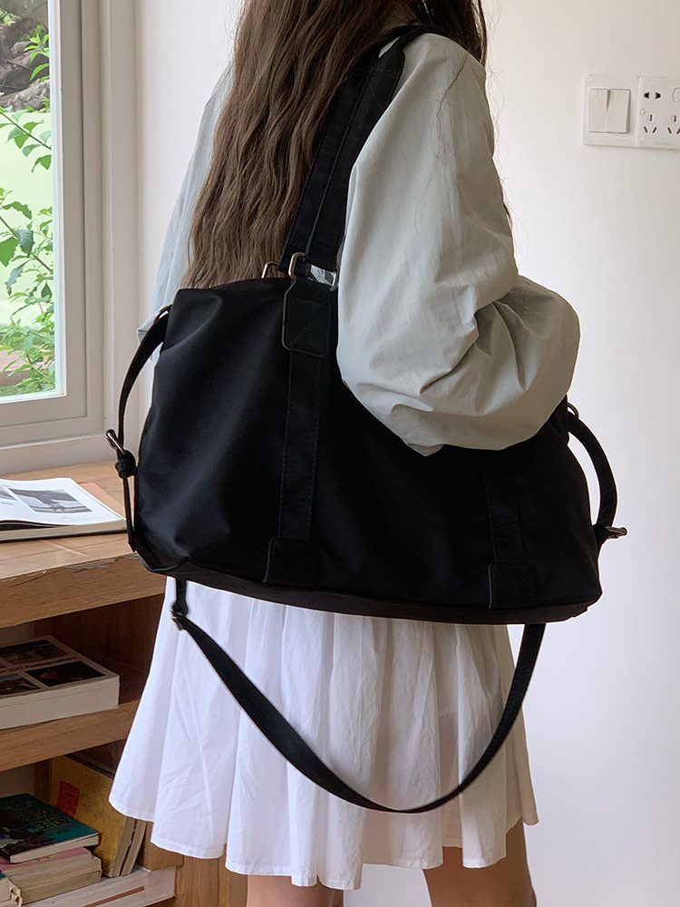 Women's Large Nylon Travel Crossbody Bag view 4