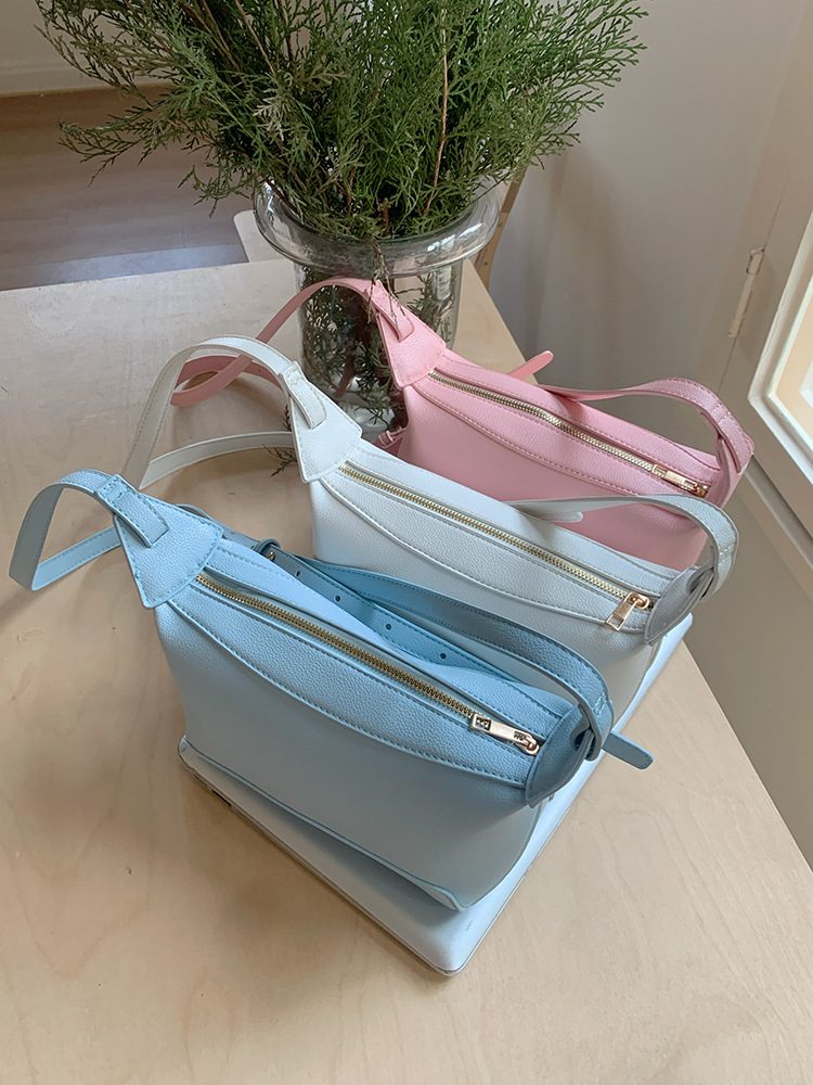Women's PU Leather Dumpling Crossbody Bag view 3