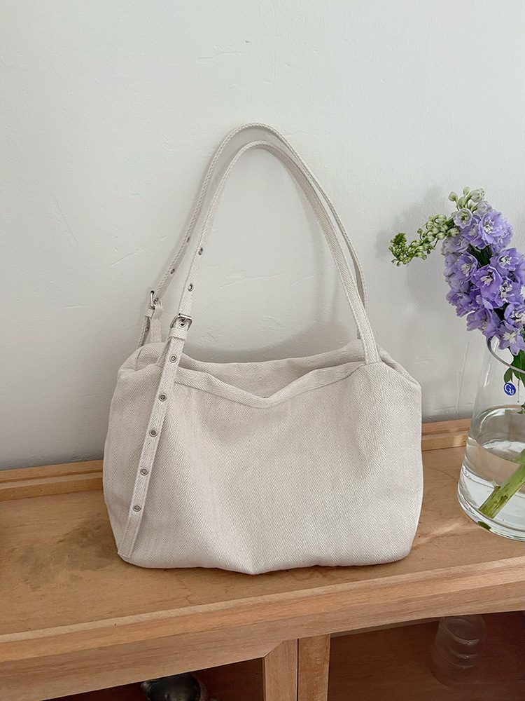 Women's Canvas Large Tote Crossbody Bag view 6