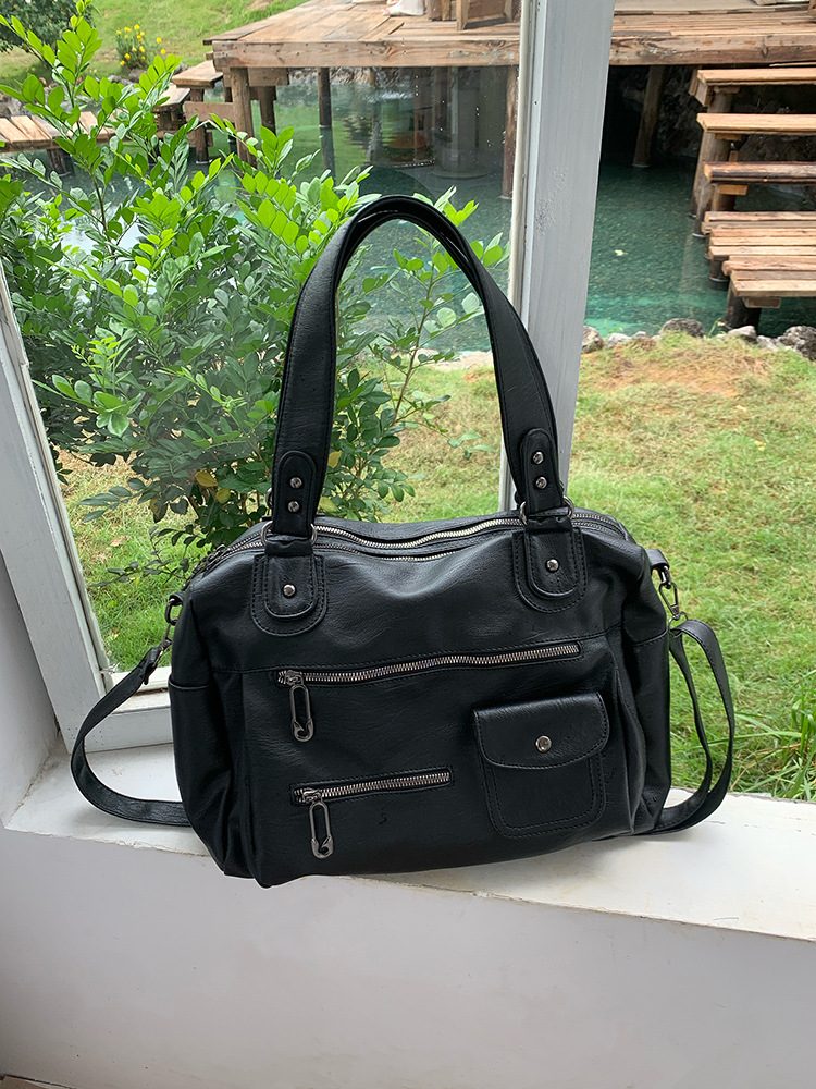 Women's Multi-Zip Large Travel Tote Bag view 5