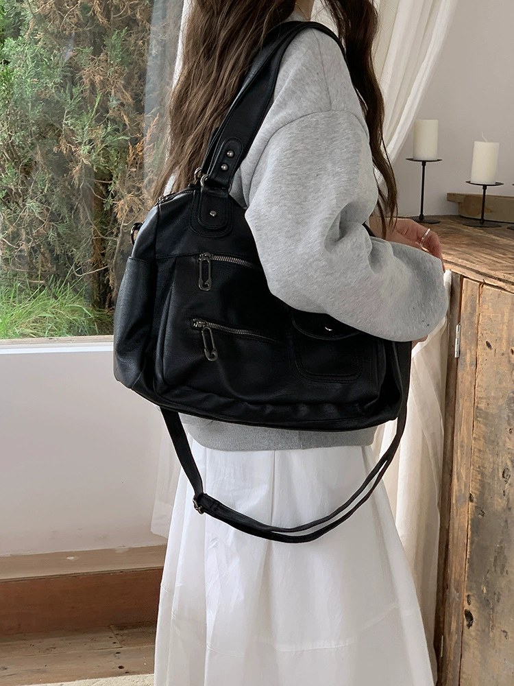 PU Leather Crossbody Bag view 4