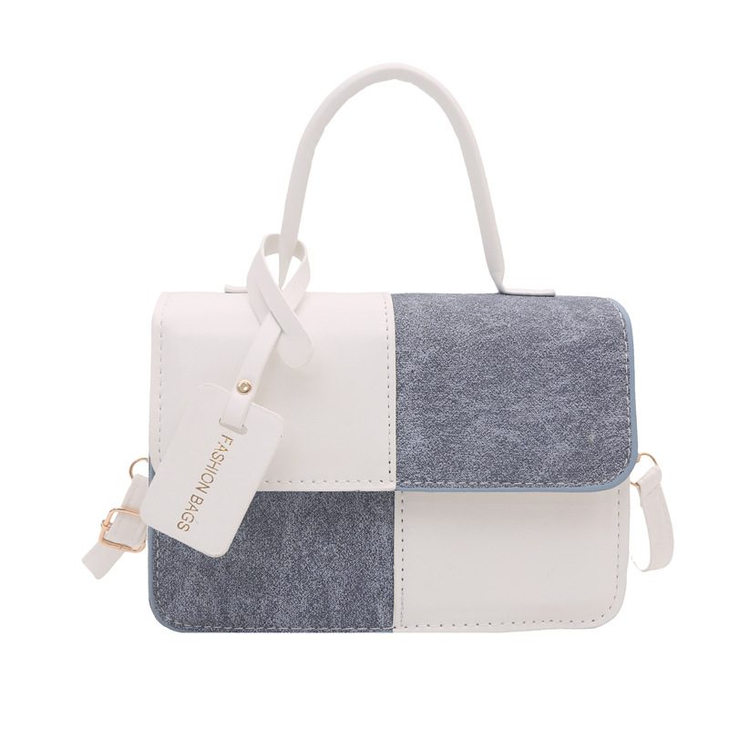 Minimalist Color Block Small Square Crossbody Bag view 5