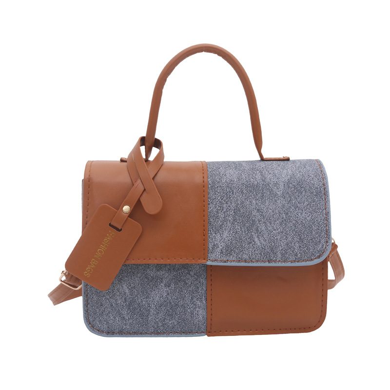 Minimalist Color Block Small Square Crossbody Bag view 7