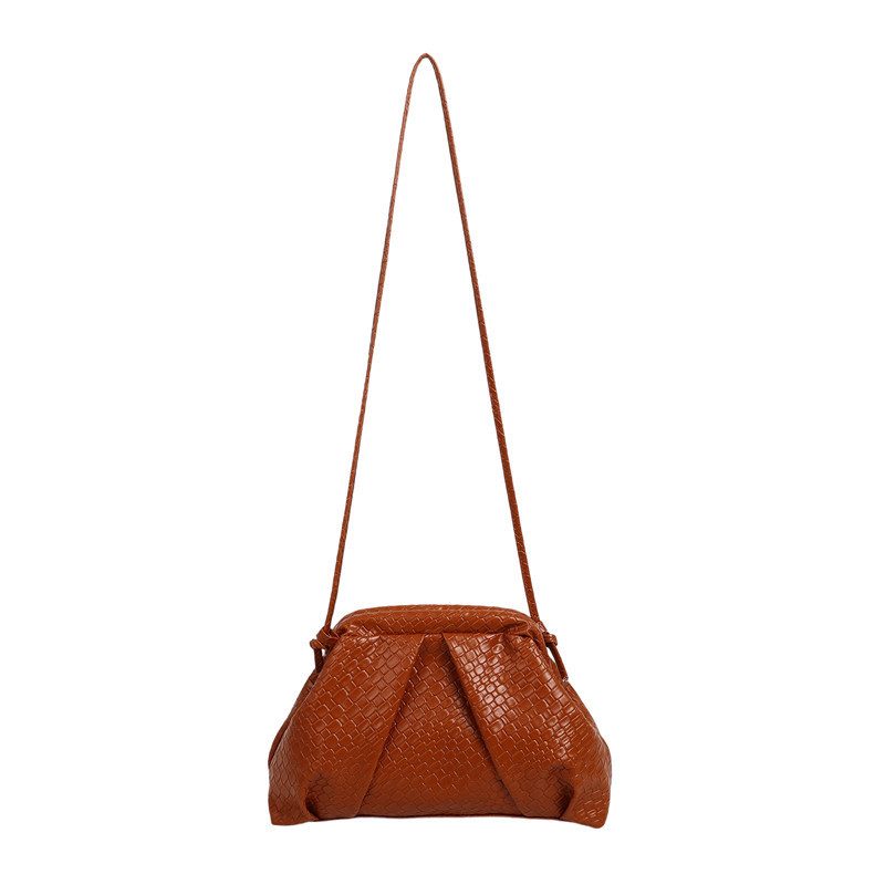 Woven Texture Top-Handle Shell Crossbody Bag view 10