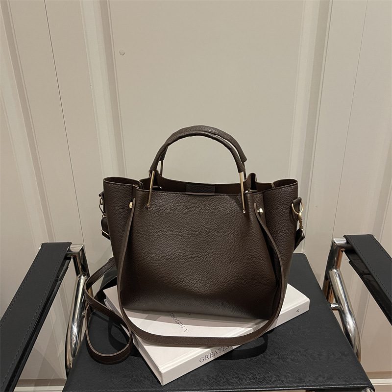 Vintage Large Capacity Tote Shoulder Bag view 2