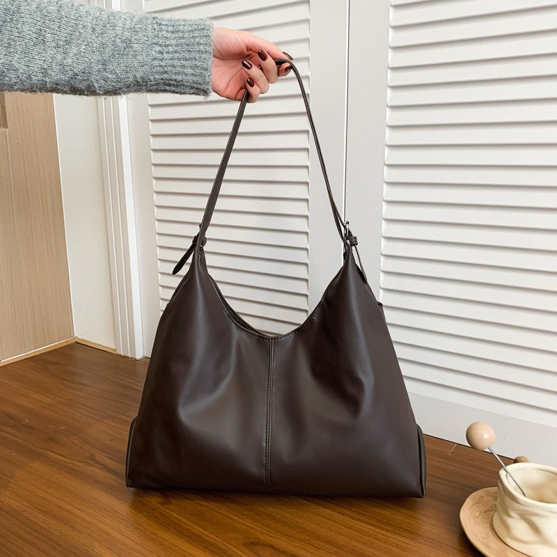 Minimalist Top-Handle Crossbody Bag view 3