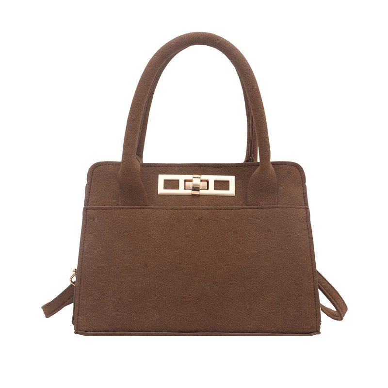 Vintage Matte Top-Handle Crossbody Bag view 9