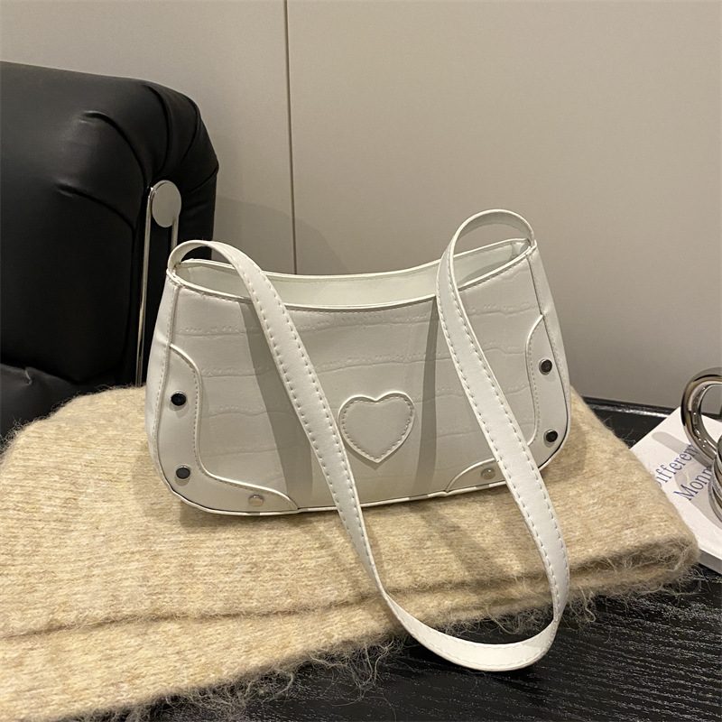 Crescent Underarm Crossbody Top-Handle Bag view 3