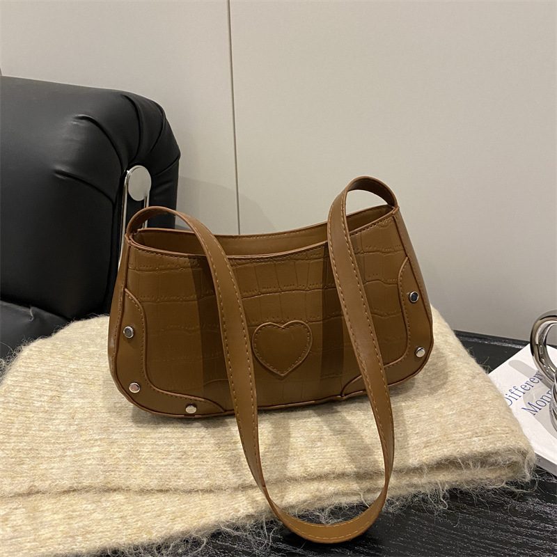 Crescent Underarm Crossbody Top-Handle Bag view 4