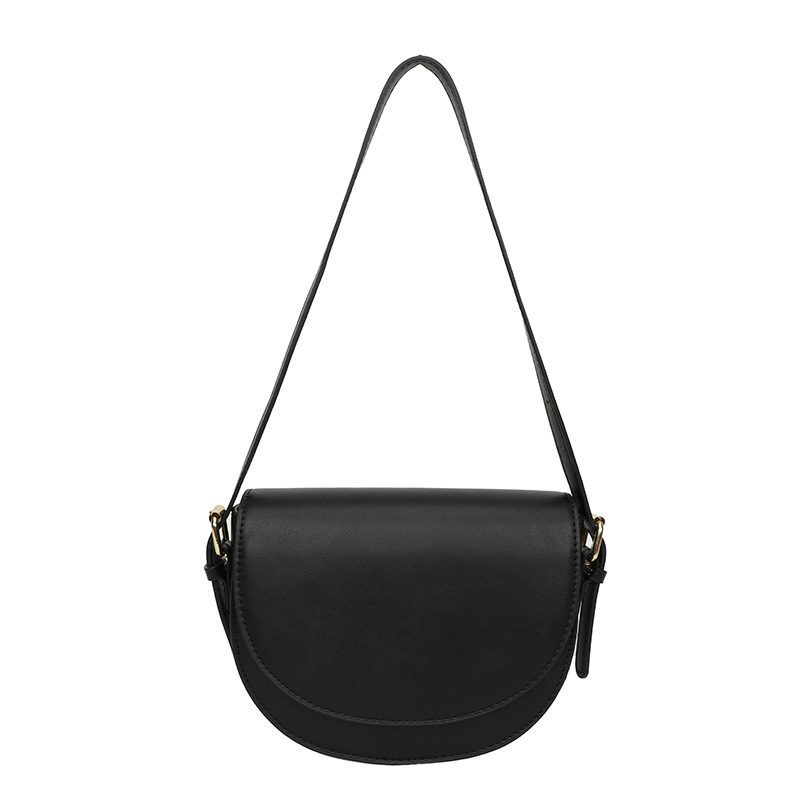 Vintage Large Capacity Saddle Crossbody Bag view 6