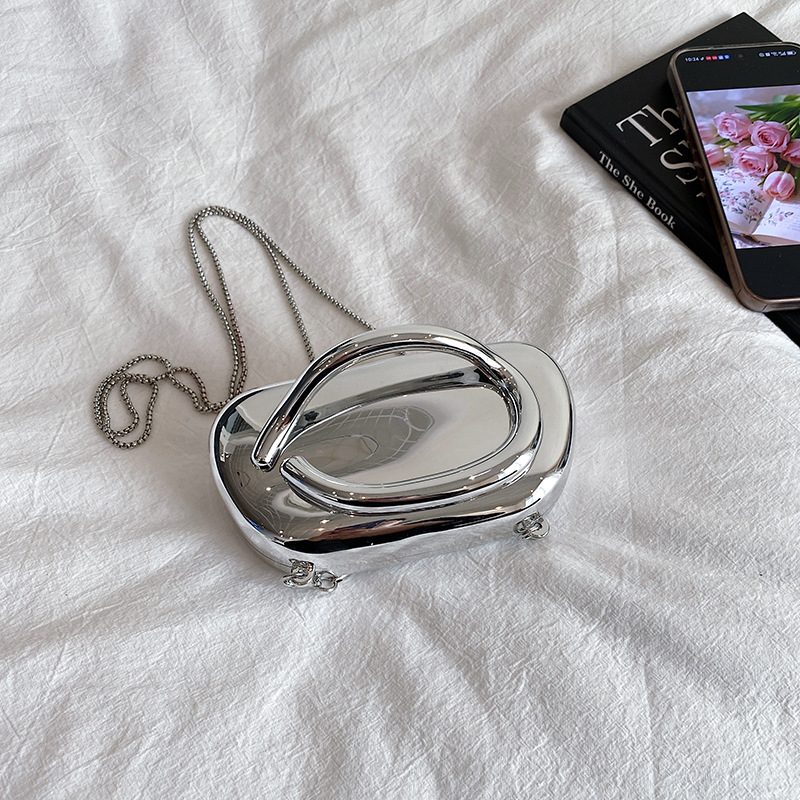 Acrylic Chain Clutch Crossbody Evening Bag view 3