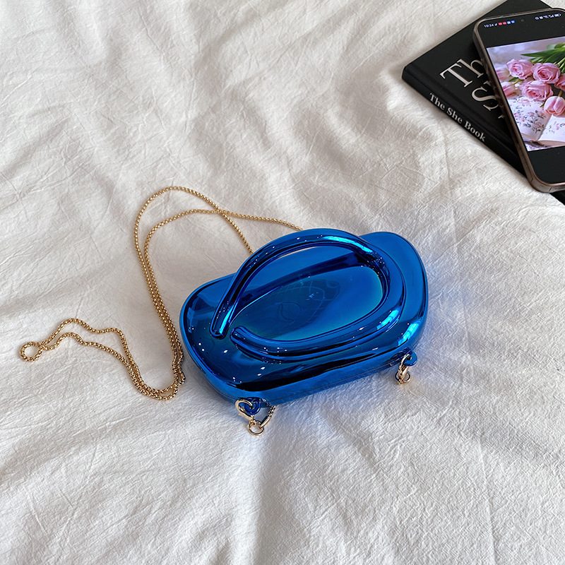 Acrylic Chain Clutch Crossbody Evening Bag view 4