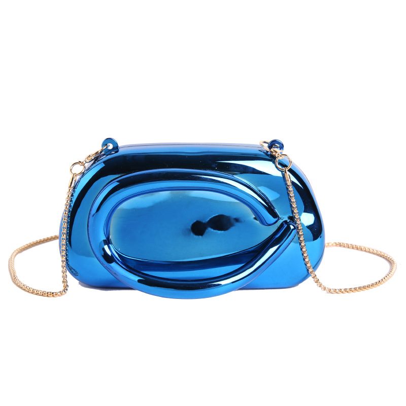 Acrylic Chain Clutch Crossbody Evening Bag view 8