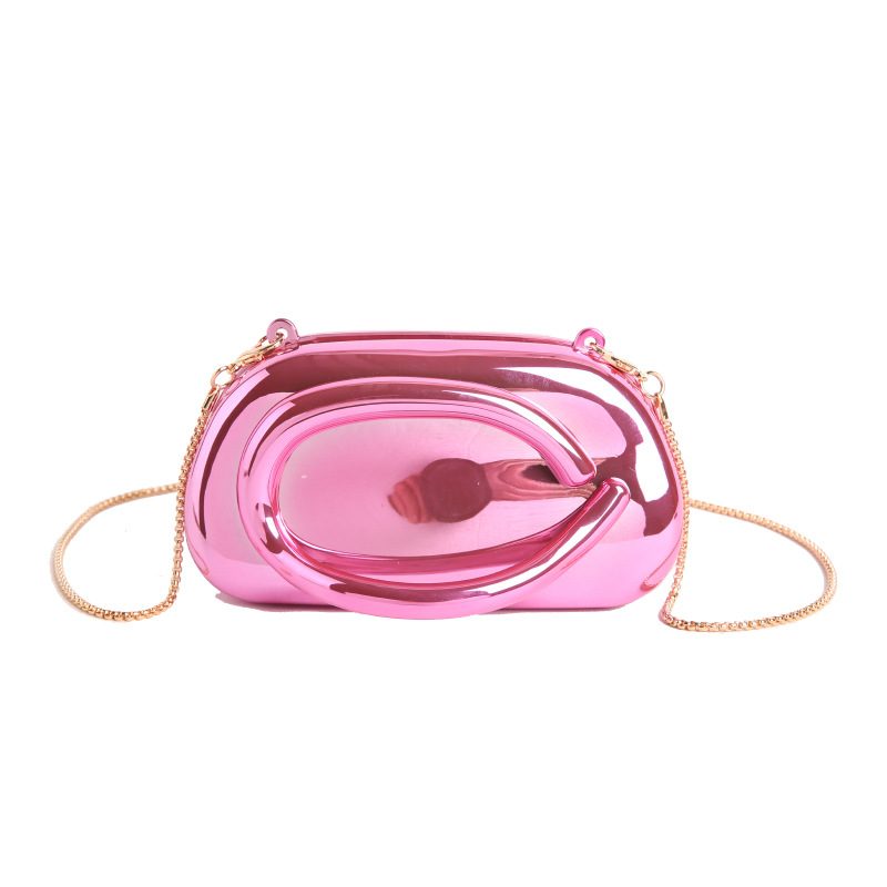 Acrylic Chain Clutch Crossbody Evening Bag view 9