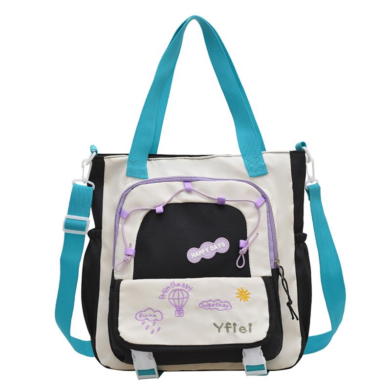 Color-Block Shoulder Crossbody Bag Large Capacity view 10