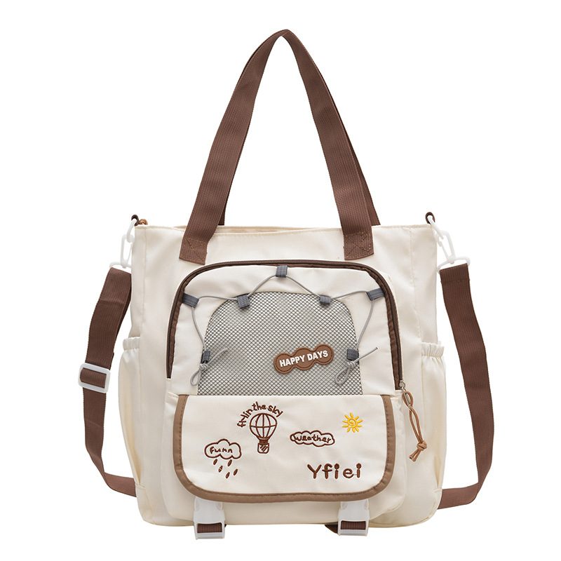 Color-Block Shoulder Crossbody Bag Large Capacity view 6