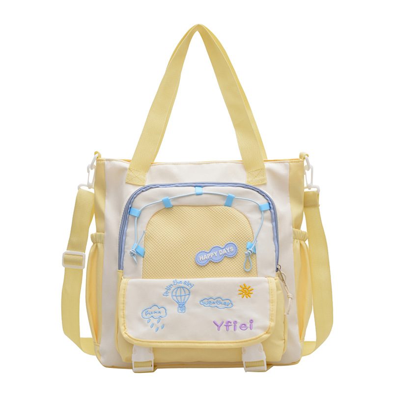 Color-Block Shoulder Crossbody Bag Large Capacity view 7