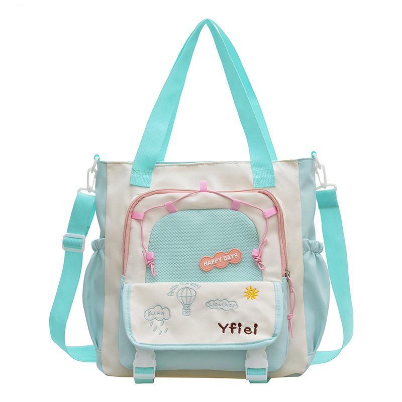 Color-Block Shoulder Crossbody Bag Large Capacity view 8