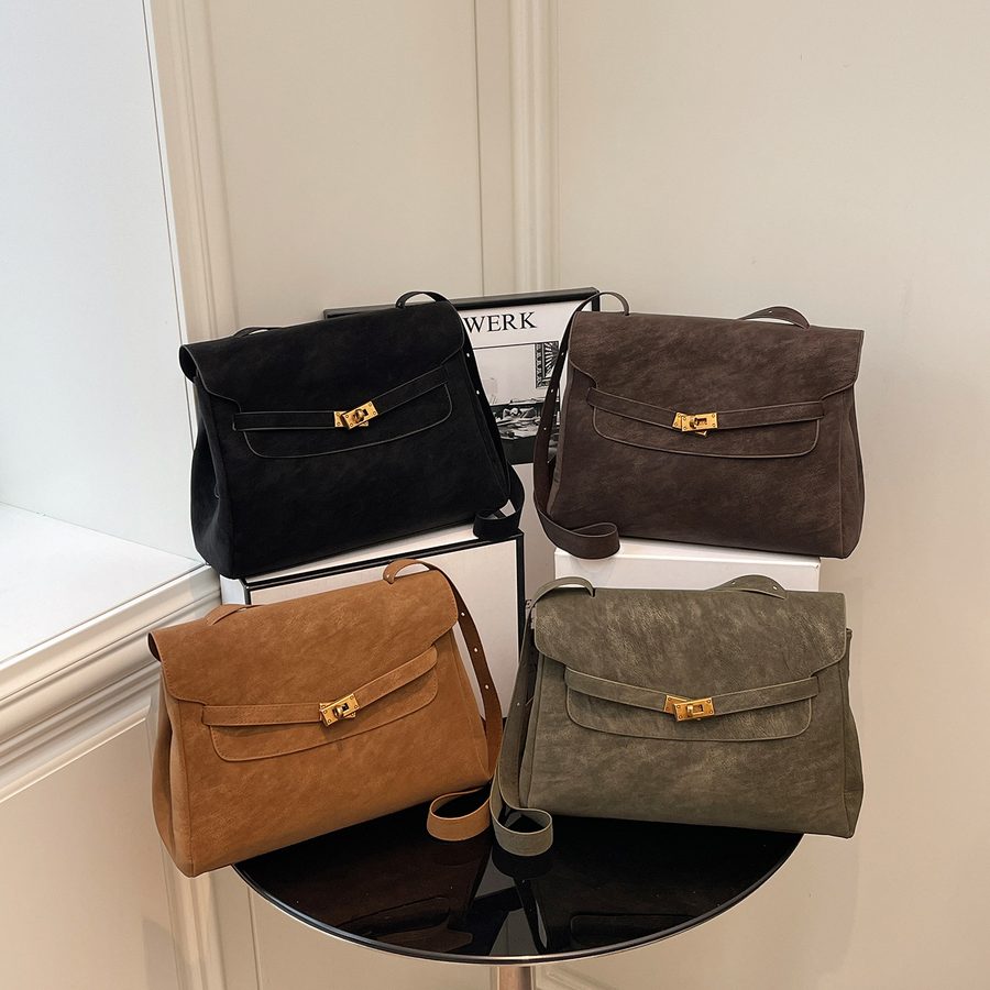 Vintage Large Capacity Shoulder Crossbody Tote Bag
