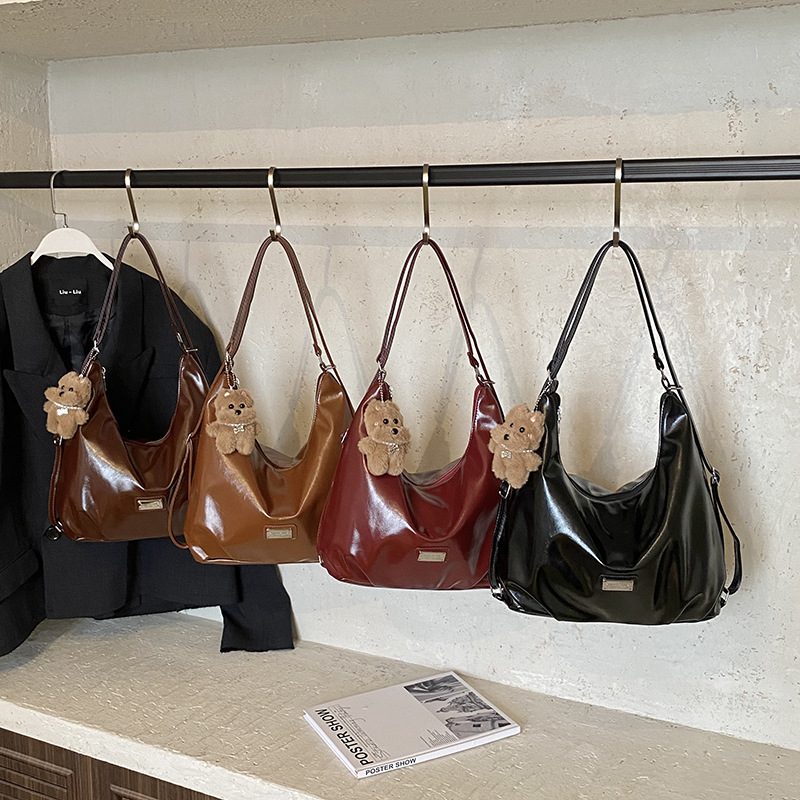 Large Capacity Vintage Crossbody Tote Bag