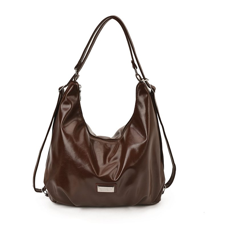 Large Capacity Vintage Crossbody Tote Bag view 11