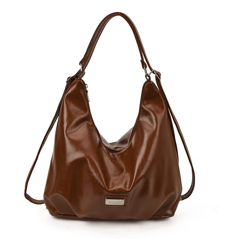 Large Capacity Vintage Crossbody Tote Bag view 12