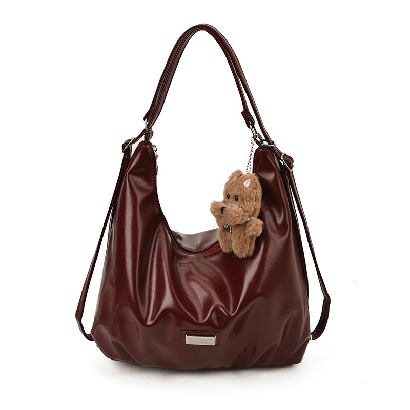 Large Capacity Vintage Crossbody Tote Bag view 9