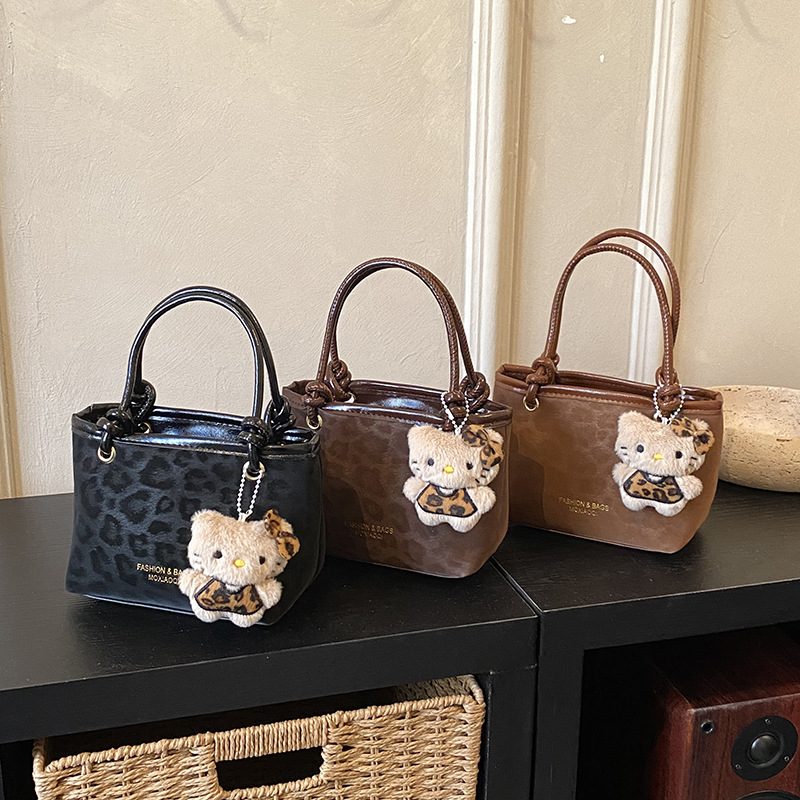 Vintage Matte Top-Handle Underarm Tote Bag