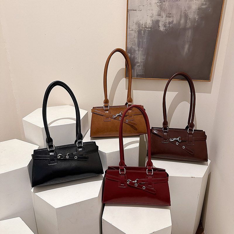 Minimalist Vintage Mini Square Shoulder Bag