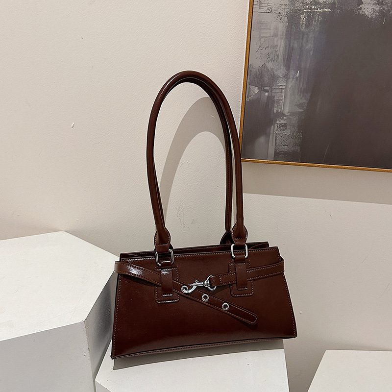 Minimalist Vintage Mini Square Shoulder Bag view 3