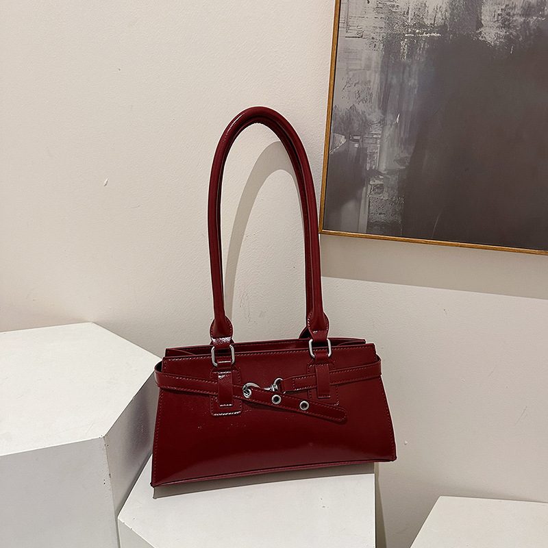 Minimalist Vintage Mini Square Shoulder Bag view 4