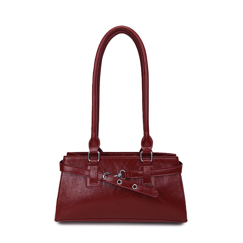 Minimalist Vintage Mini Square Shoulder Bag view 8