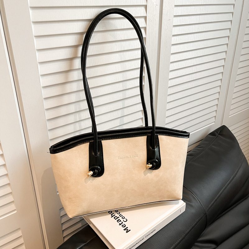Vintage Top-Handle Crossbody Tote Bag view 4