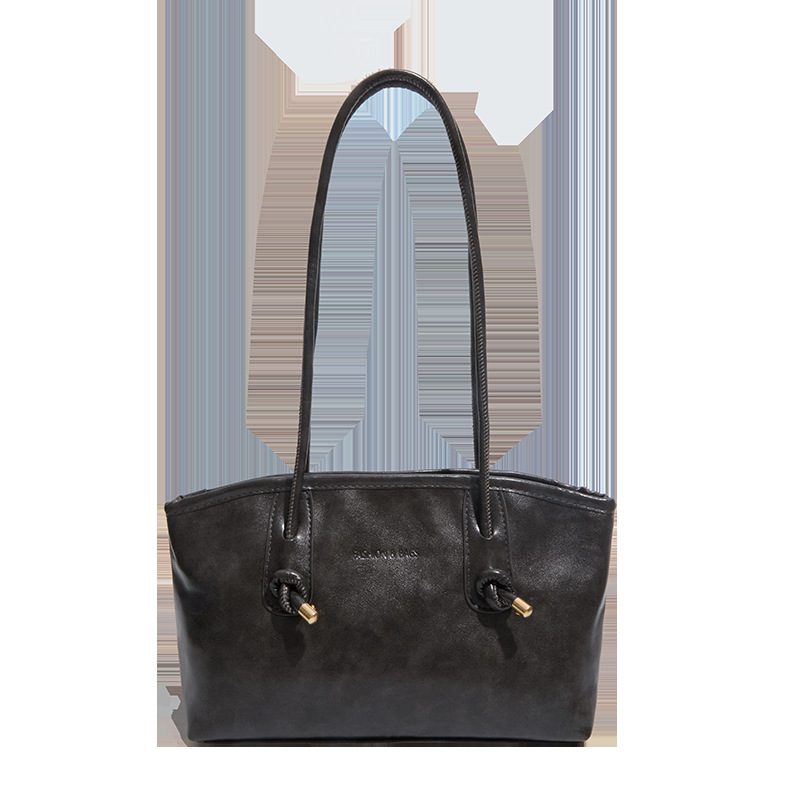 Vintage Top-Handle Crossbody Tote Bag view 6