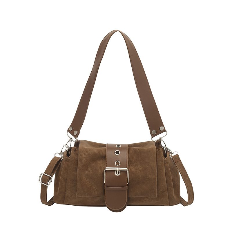 Minimalist Baguette Shoulder Crossbody Bag view 5