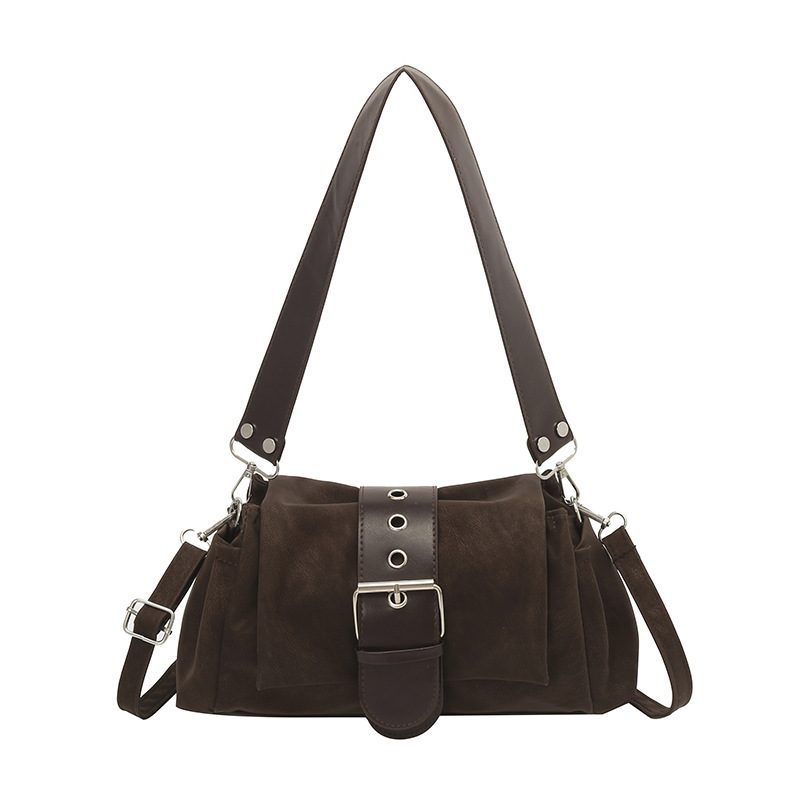 Minimalist Baguette Shoulder Crossbody Bag view 7