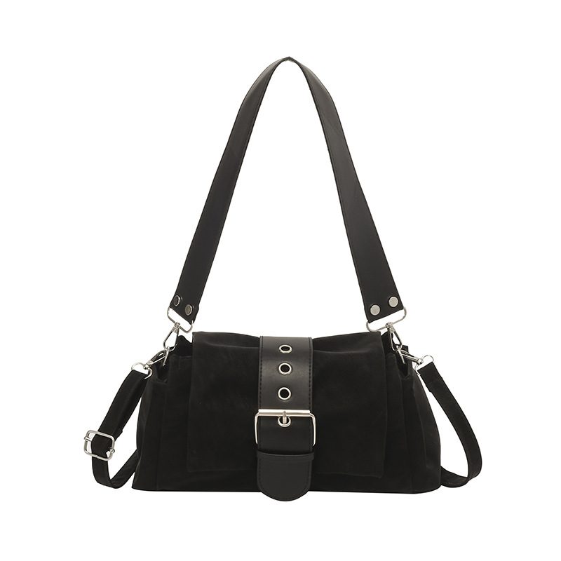 Minimalist Baguette Shoulder Crossbody Bag view 8